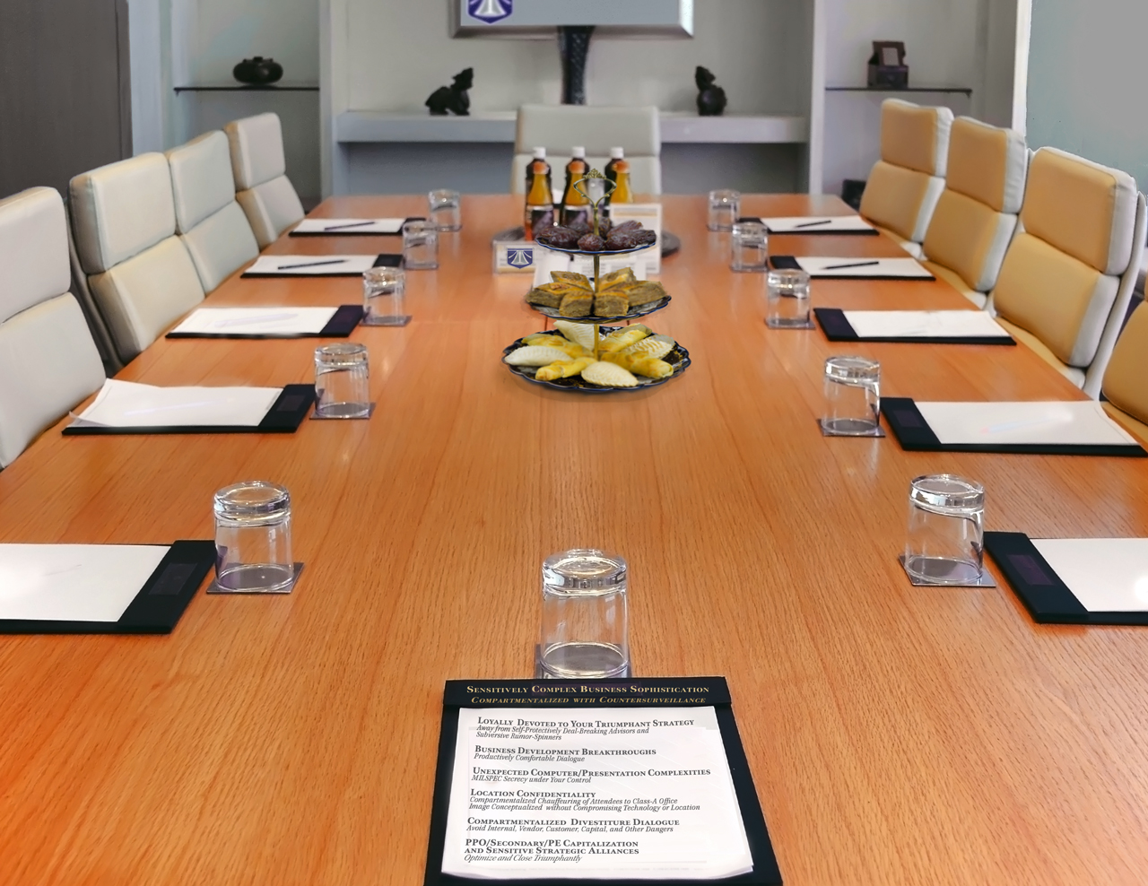 Covert Boardroom Conference Room and Executive Suite with No Credit Check